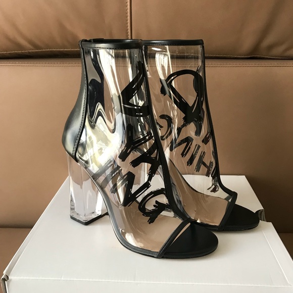 aldo clear boots